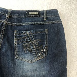 RocaWear Blue Jeans Women's Plus Size 18.